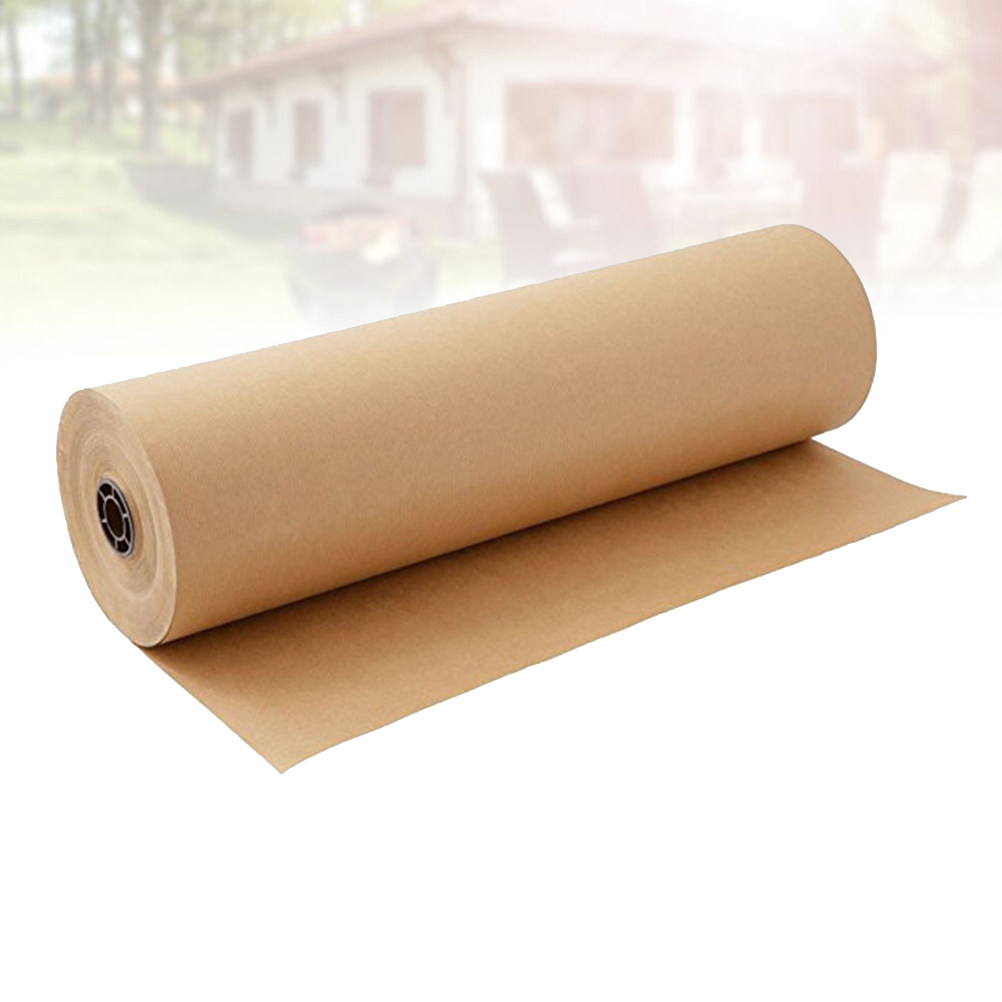 Flower Wrap Kraft - Papel Kraft em Rolo com Design
