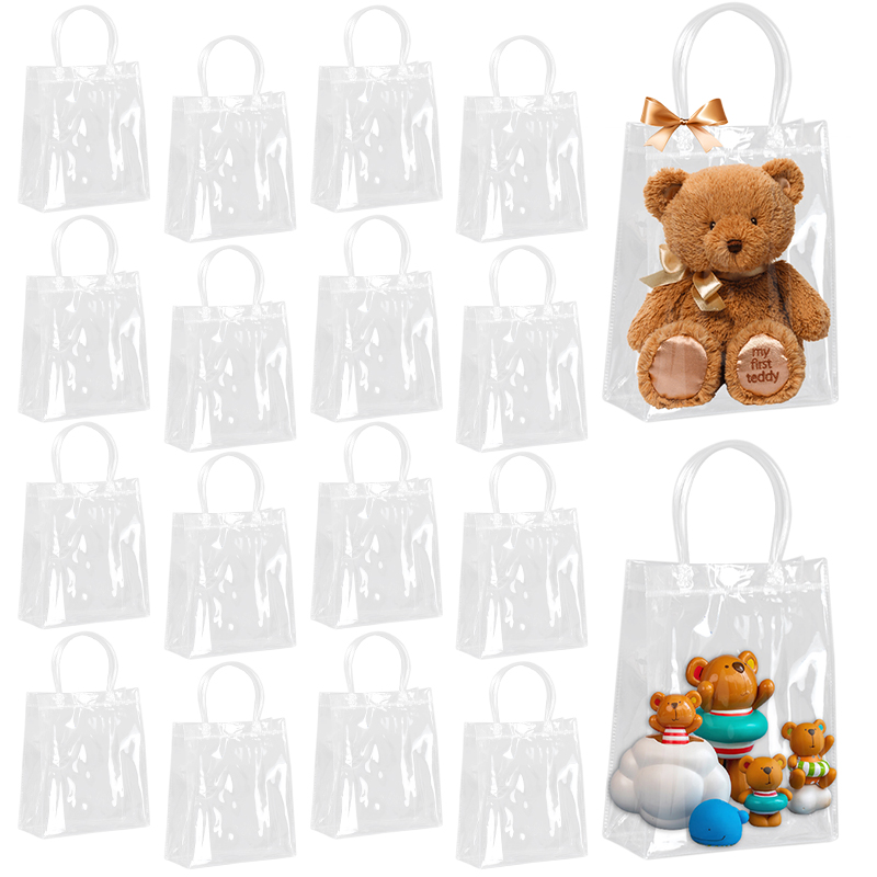 Cellophane Wrap Clear - 5/10 pçs saco de presente claro