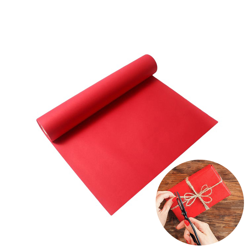 Flower Wrap Kraft - Folha De Papel Kraft De Arte