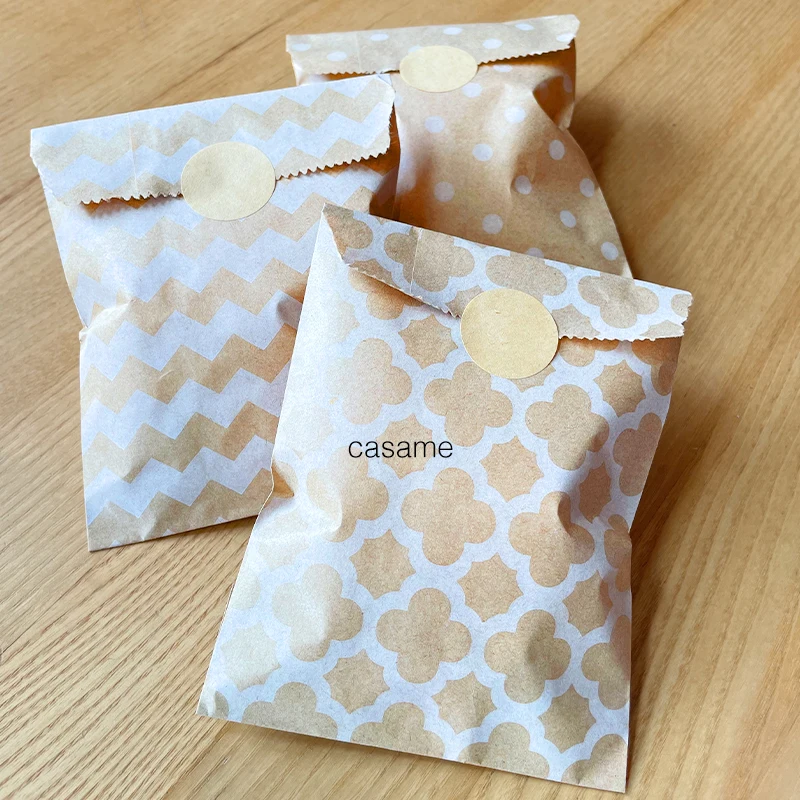 Flower Wrap Kraft - 25 pçs sacos de papel kraft