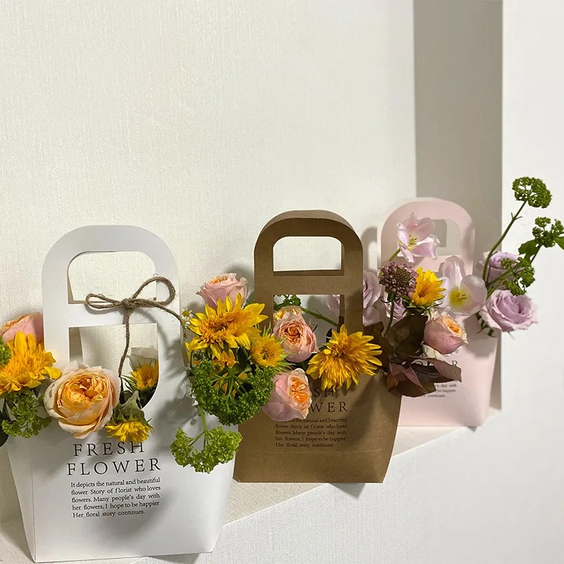 10-40PCS Saco de Papel Kraft p - Flower Wrap Kraft avaliação e preço