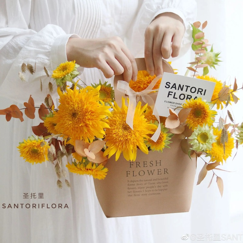 10-40PCS Saco de Papel Kraft p - Flower Wrap Kraft avaliação e preço