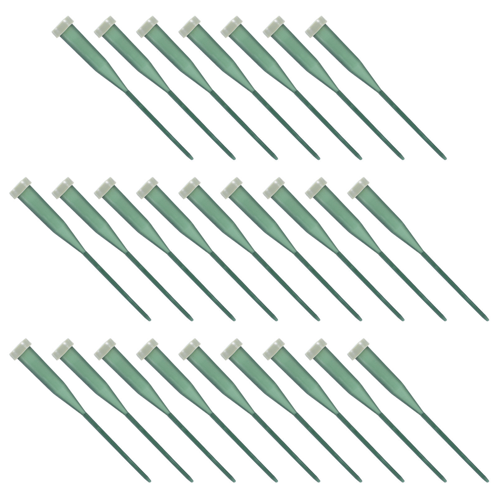 25 Peças de Tubos Plásticos Ve - Florist Flower Supply avaliação e preço