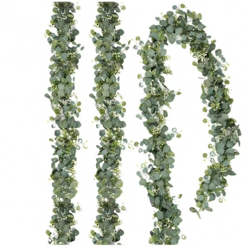 1 unidade de Guirlanda Artific - Eucalyptus Preserved avaliação e preço
