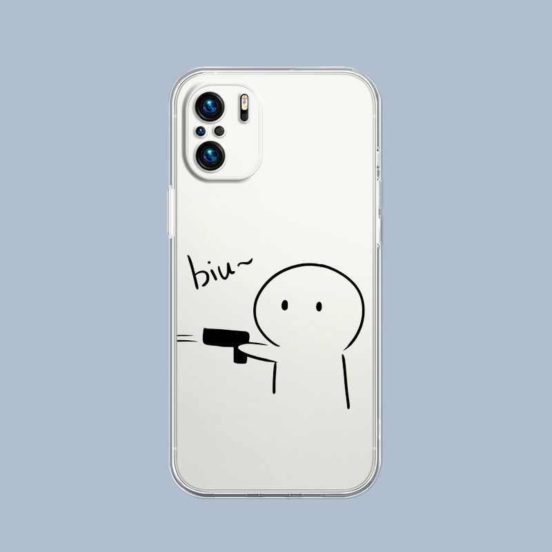 Capa de Celular Fofa com Dedo  - Cellophane Wrap Clear avaliação e preço
