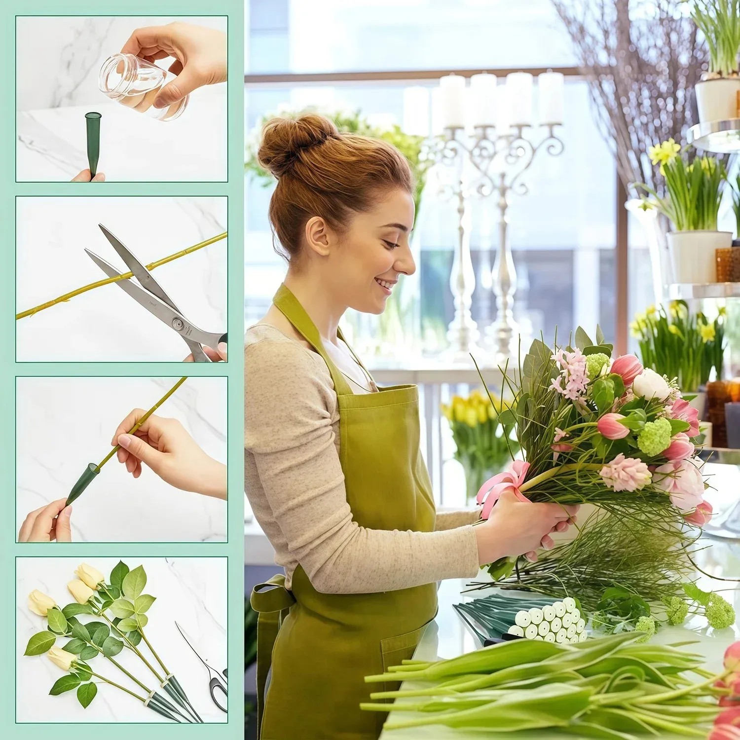 Tubos de água florais de alta  - Quality Florist Supply avaliação e preço