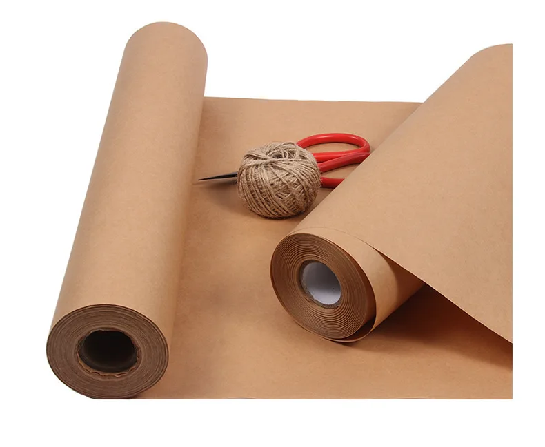 Rolo de Papel Kraft Marrom de  - Flower Wrap Kraft avaliação e preço