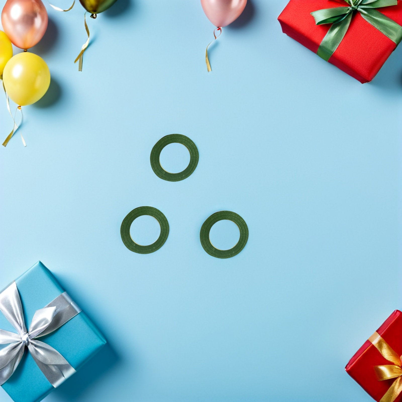 3 Rolos de Fita para Boutonnie - Floral Tape Green avaliação e preço